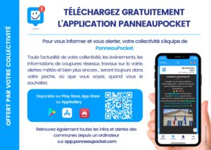 PanneauPocket application informations commune EPCI