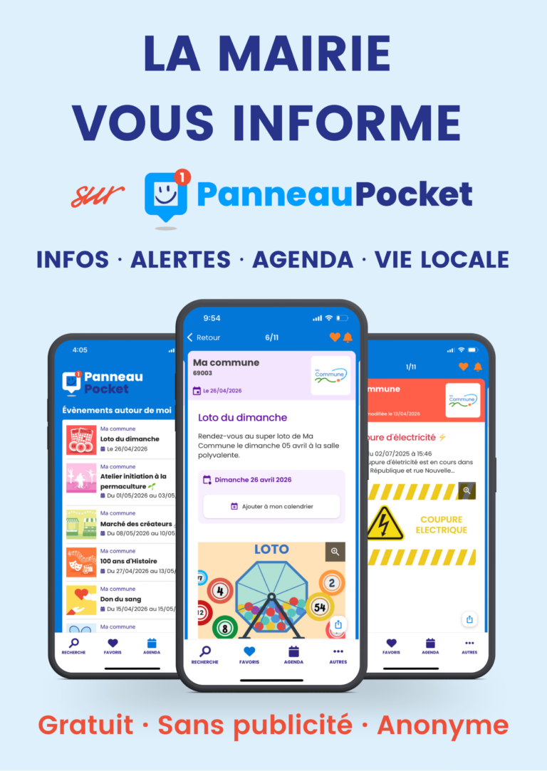 flyer habitant PanneauPocket recto