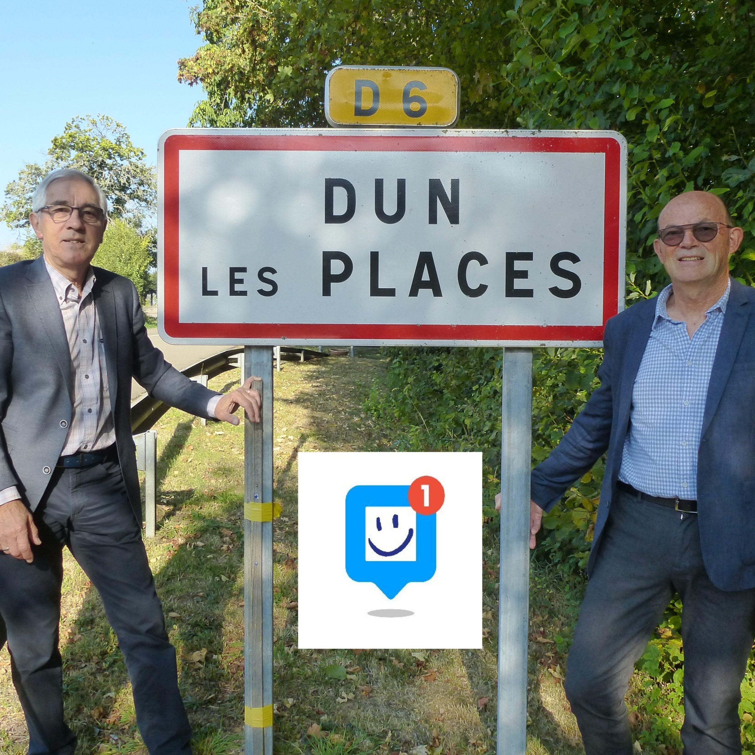 Dun les places
