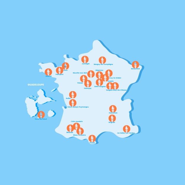 La Flamme Olympique parcourt les communes PanneauPocket !