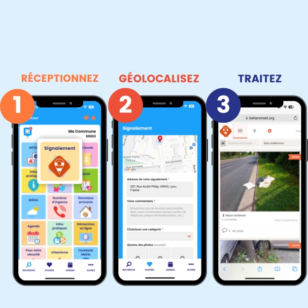 Le signalement évolue sur PanneauPocket