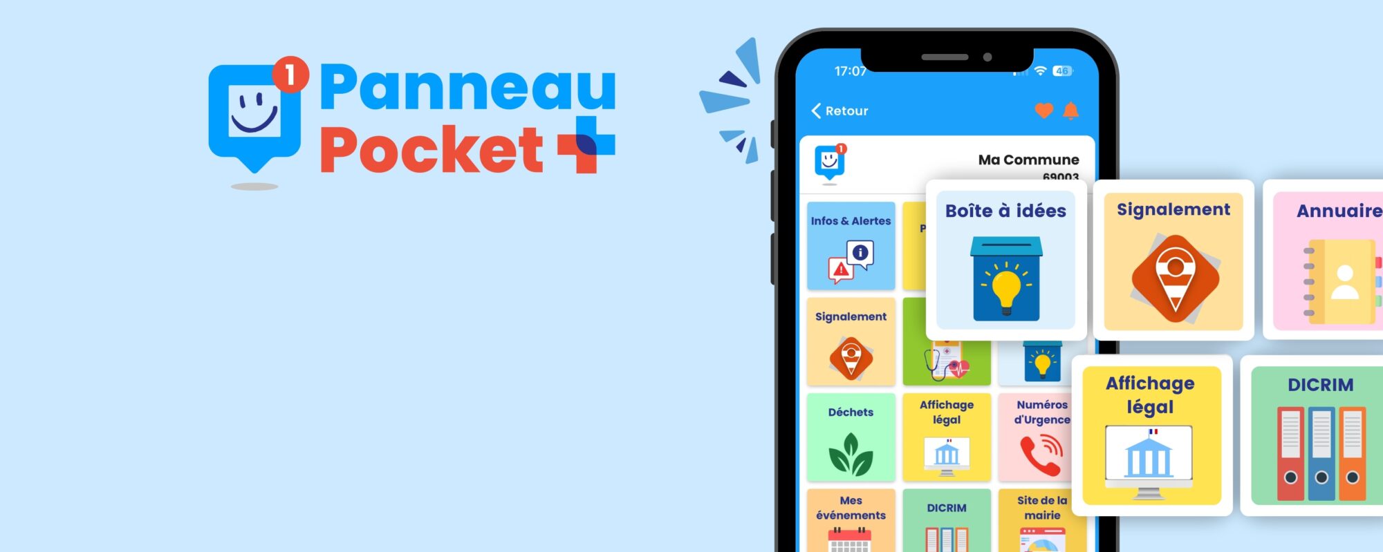 PanneauPocket +, application PanneauPocket